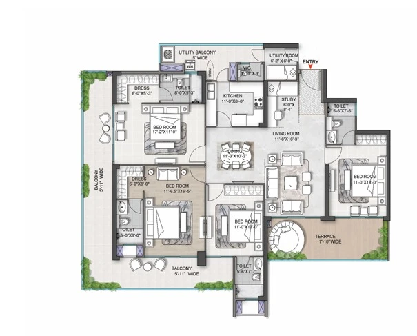 4 BHK